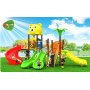 Kindergarten Slide Little Doctor Slide Small Outdoor Children's Play Equipment Plastic Slide Outdoor Play