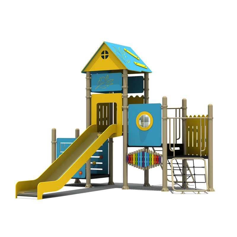 Customized Huge Kids Outdoor Stainless Steel and Nylon Slide Entertainment Equipment Amusement Park Slide