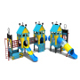 Customized Huge Kids Outdoor Stainless Steel and Nylon Slide Entertainment Equipment Amusement Park Slide