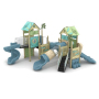 Custom Design for Sale of Large Outdoor Children's Playgrounds, Including Play Equipment Such As Climbing Nets, Seesaws, Swings