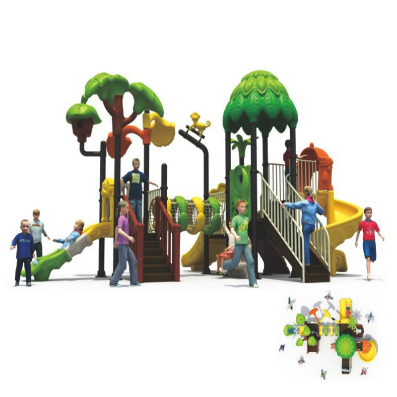 New Type Amusement Equipment Children's Slide Playground Equipment Outdoor Playground Playground Facilities Game House Set