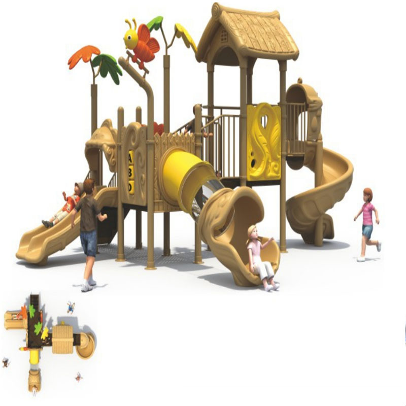 New Type Amusement Equipment Children's Slide Playground Equipment Outdoor Playground Playground Facilities Game House Set