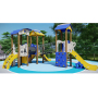 Design Kids Outdoor Playground Park Outdoor Stainless Steel Slide Customized Outdoor Amusement Equipment