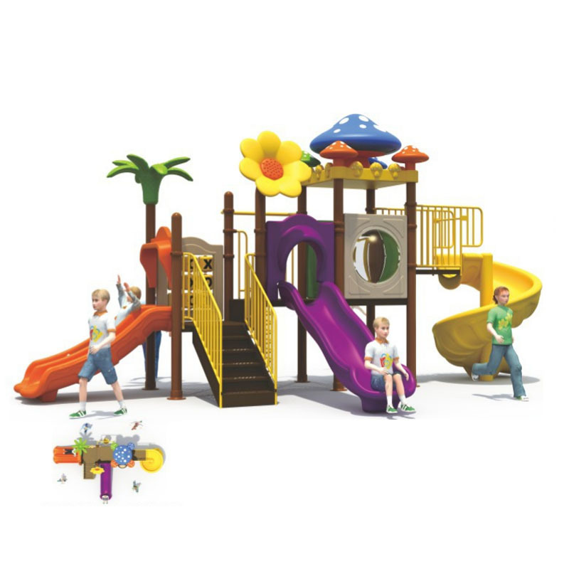 CE Certified Children's Outdoor Playground Equipment Slide Set for Kids Outdoor Play Set Outdoor Playground