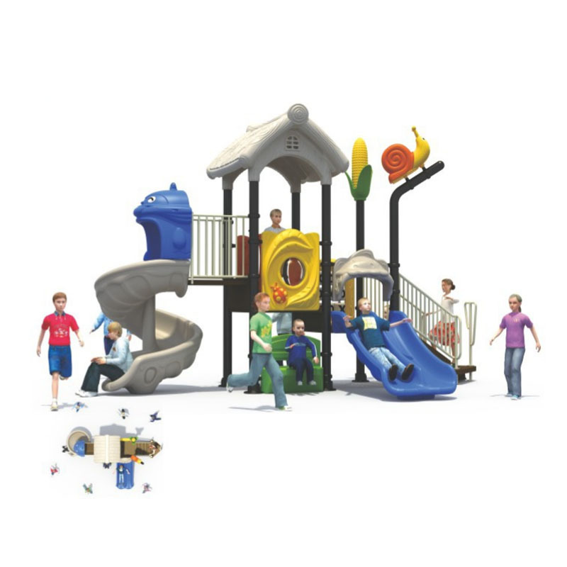 Children's Indoor and Outdoor Playground Equipment Outdoor Play Structures Children's Plastic Slides Family Children's Games