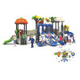 Children's Indoor and Outdoor Playground Equipment Outdoor Play Structures Children's Plastic Slides Family Children's Games