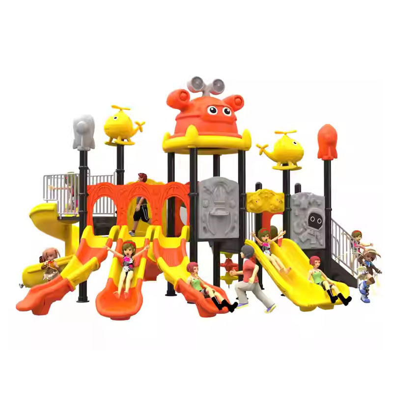 Little Doctor Kindergarten Children's Toy Set Slide Large Outdoor Equipment Amusement Park Equipment Factory Direct Sale