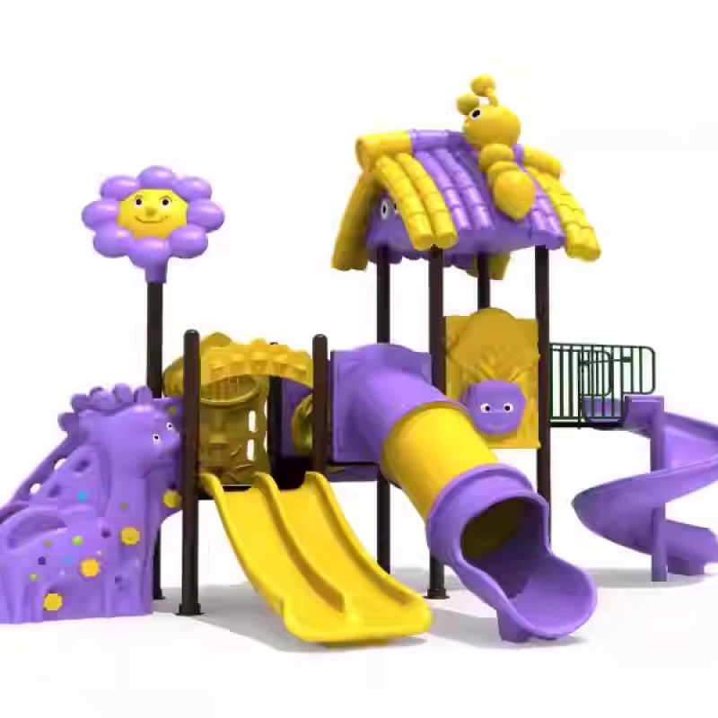 Little Doctor Kindergarten Children's Toy Set Slide Large Outdoor Equipment Amusement Park Equipment Factory Direct Sale
