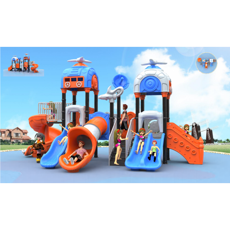 Outdoor Large Slide Amusement Equipment Customized Combination Slide Kindergarten Large Toy