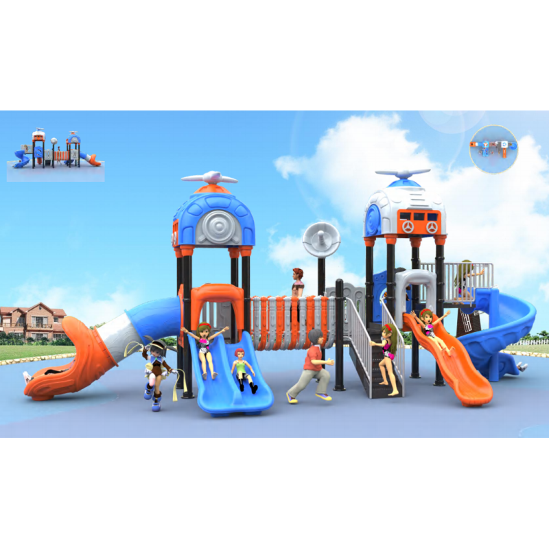 Outdoor Large Slide Amusement Equipment Customized Combination Slide Kindergarten Large Toy