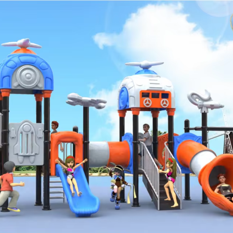 Outdoor Large Slide Amusement Equipment Customized Combination Slide Kindergarten Large Toy