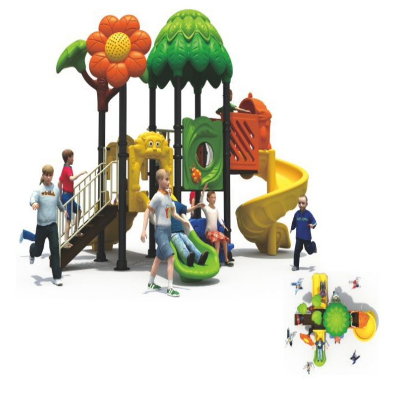 Outdoor Community Playground Equipment Outdoor Kindergarten Large Slide Combination Toys Swing Children's Slide Climbing Ladder