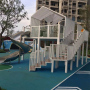 Custom Stainless Steel Outdoor Playground Slide for Toddlers Children Outdoor Amusement Park Game