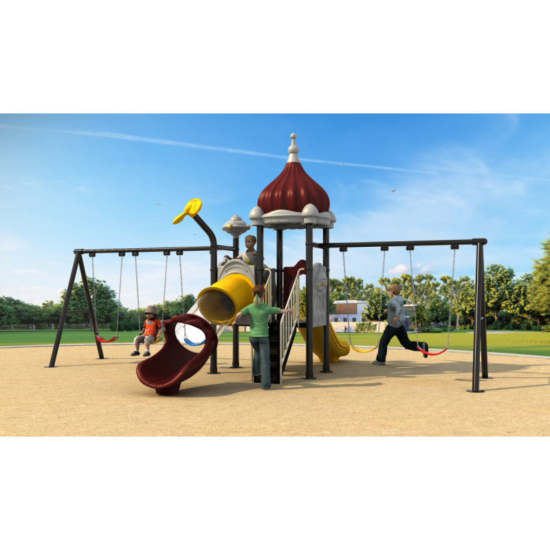 Outdoor Playground Slide Children Toddler Commercial Garden Amusement Equipment Outdoor Playground Equipment for Sale