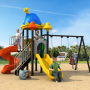 Playground Outdoor Set Children Plastic Kids Outdoor Slide Backyard Play Slides Outdoor Playground Equipment