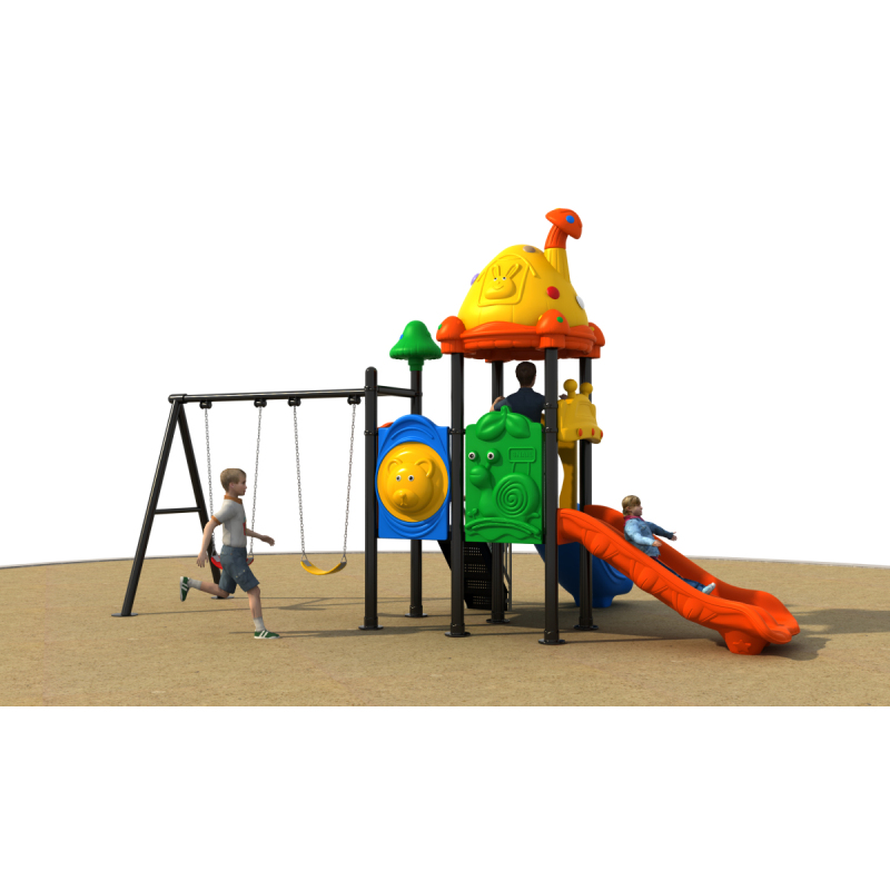 Playground Outdoor Set Children Plastic Kids Outdoor Slide Backyard Play Slides Outdoor Playground Equipment