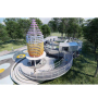 BAIQI Design Kids Metal Slide Outdoor Play Set with Theme Park  Children's Play Scape