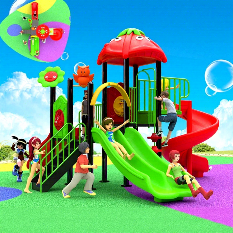 Children's Entertainment Toys Park Plastic Entertainment Outdoor Entertainment Children's Playground Slide