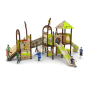 Nature Series Playground with Slide and Swing Suitable for Children and Adults, Outdoor Amusement Equipment, Factory Direct Sale