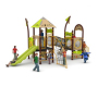 Nature Series Playground with Slide and Swing Suitable for Children and Adults, Outdoor Amusement Equipment, Factory Direct Sale