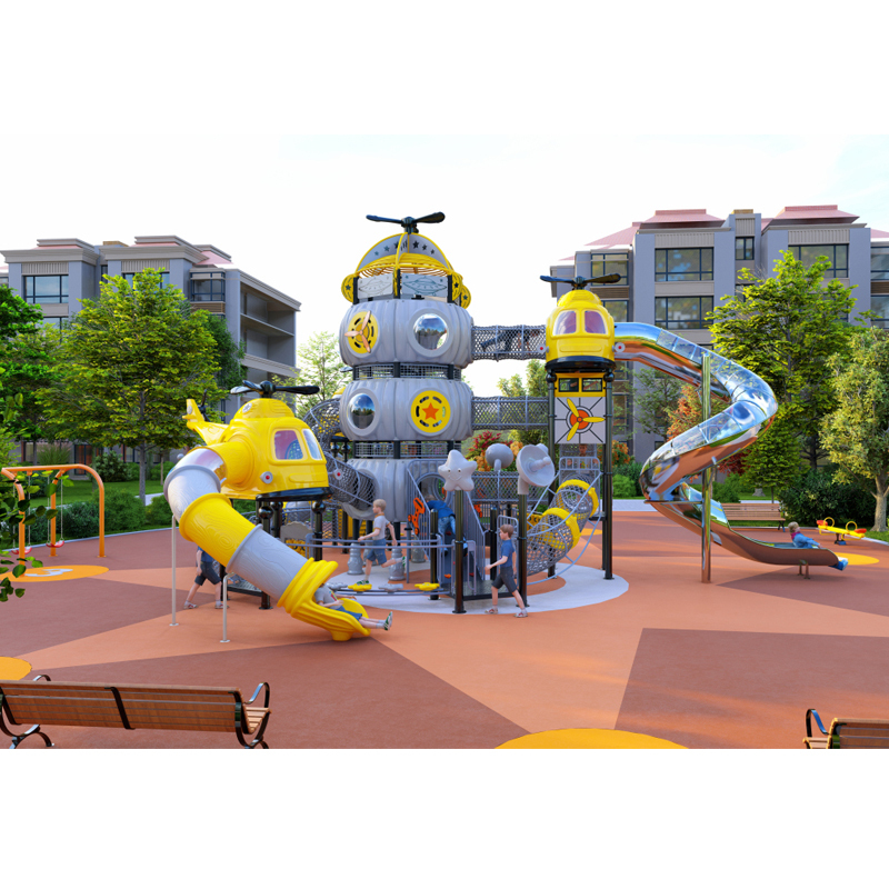 High-end Customized Children's Outdoor Non-standard Large-scale Playground with Kid's Development Project Amusement Facilities