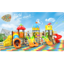 Outdoor Playground Slide Plastic Children's Play Equipment Children's Plastic Outdoor Slide