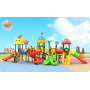 Outdoor Playground Slide Plastic Children's Play Equipment Children's Plastic Outdoor Slide