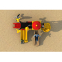 Plastic Slide Combination Outdoor Playground Equipment for Children Playground Equipment With Swing
