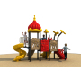 Plastic Slide Combination Outdoor Playground Equipment for Children Playground Equipment With Swing