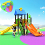 Children's Beach Outdoor Slide Kindergarten and Public Sports Park Fun Plastic Design