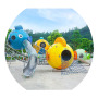 Large Outdoor Playground Non-Standard Children's Playground Equipment Outdoor Stainless Steel Slide Scenic Park Amusement