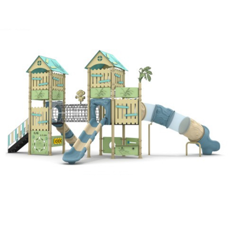 Large Outdoor Slide Children's Playground Suitable for Schools, Residential Area, Shopping Mall, Customizable Amusement Facility