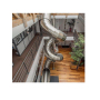 Outside and Indoor Large Spiral Slide Kids Outdoor Tube Slides Adults Outdoors Stainless Steel Slide