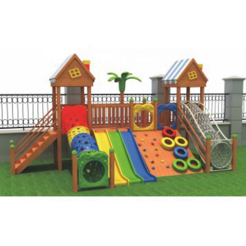 High-quality Stainless Steel and PE Board Outdoor Playground Equipment Children's Play Slide