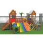 High-quality Stainless Steel and PE Board Outdoor Playground Equipment Children's Play Slide