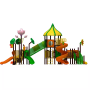 Custom-made Outdoor Children's Playground with Diverse Amusement Facilities for Kids to Play, Creating Children's Playground