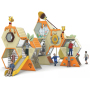 Best-Selling Theme Series Customized Amusement Park, Children's Outdoor Large Amusement Park with Slide and Swing Play Toys