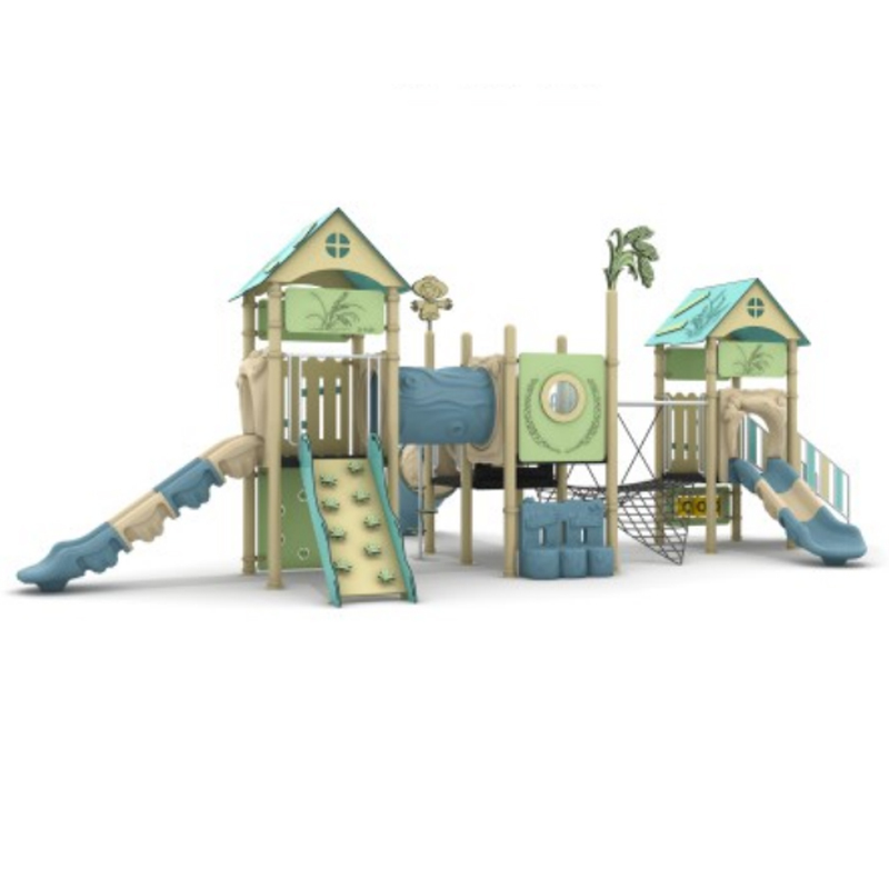 Latest Hot-Selling Style Daoxiang Series Customized Playground with Slide, Climbing Net, Swing, and Other Amusement Facilities