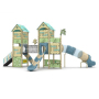 Latest Hot-Selling Style Daoxiang Series Customized Playground with Slide, Climbing Net, Swing, and Other Amusement Facilities