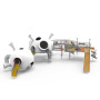 Outdoor Large-Scale Playground High-End Non-Standard Construction, Kid's Play Paradise Equipment for Sale, Factory Customization