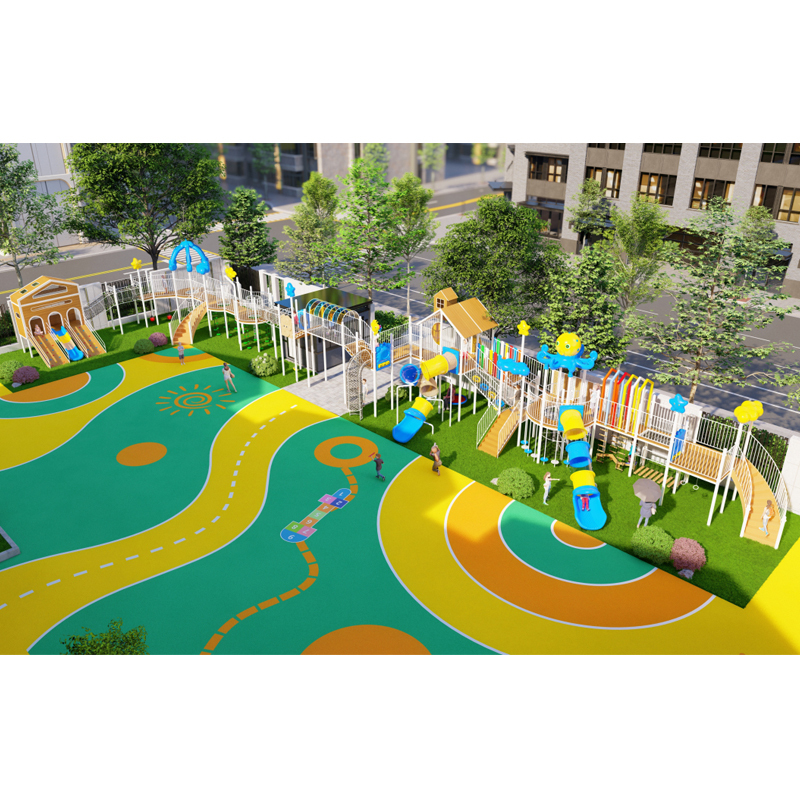 Outdoor Large-Scale Playground High-End Non-Standard Construction, Kid's Play Paradise Equipment for Sale, Factory Customization