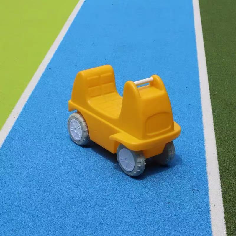 Toddler Plastic Scooter, Sensory Training Equipment, Three-Section Glide Car Toy, Home Track Car