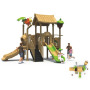 Customized Fun Colorful Backyard Game Slides Game Room Equipment Outdoor Children's Playground Children's School