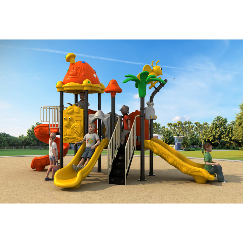 Kids Outside Play Area Plastic Backyard Outdoor Games Playground Equipment for Park