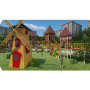 Outdoor Amusement Park Customized Cheap Kids Slide Wooden Outdoor Stainless Steel Playground