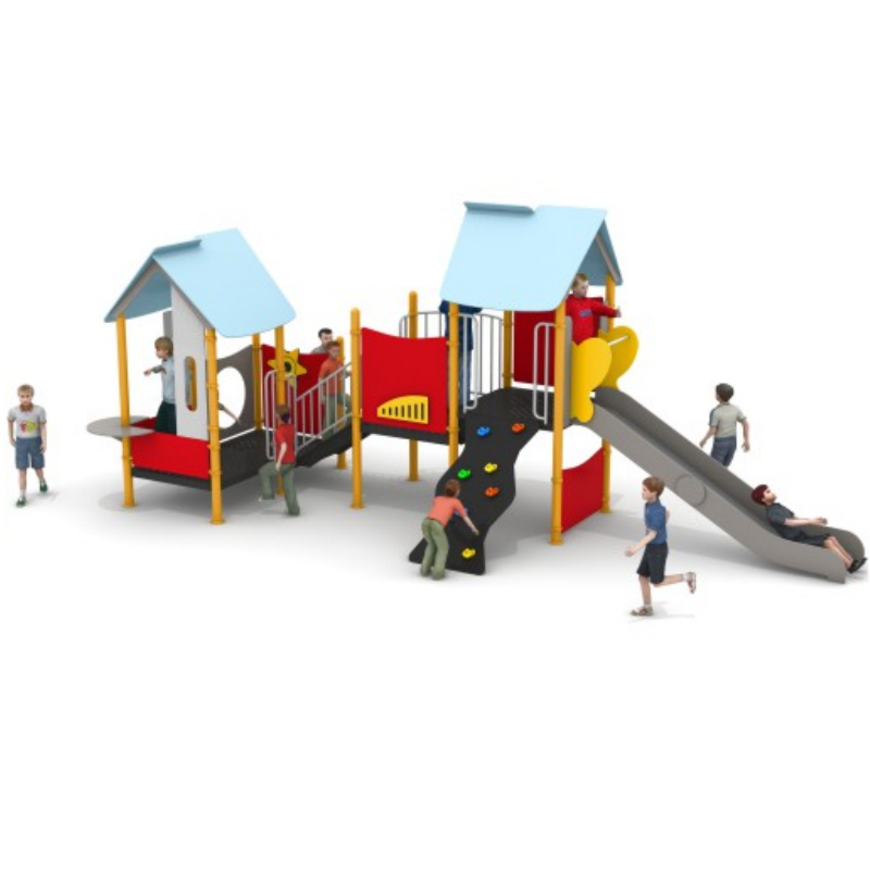 Outdoor Children's Playground with Multifunctional Corner Area, Enhancing Children's Cognitive Abilities and Overall Development