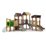 Outdoor Children's Playground with Multifunctional Corner Area, Enhancing Children's Cognitive Abilities and Overall Development