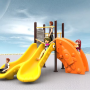 Custom Colorful Slide Large/Type Outdoor Children's Park Plastic Slide Community Square Park Slide Amusement Equipment