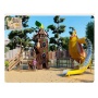 Customizable Popular Children's Outdoor Playground Sets with Slides and Swings