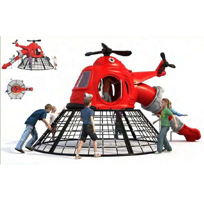 Customizable Popular Children's Outdoor Playground Sets with Slides and Swings